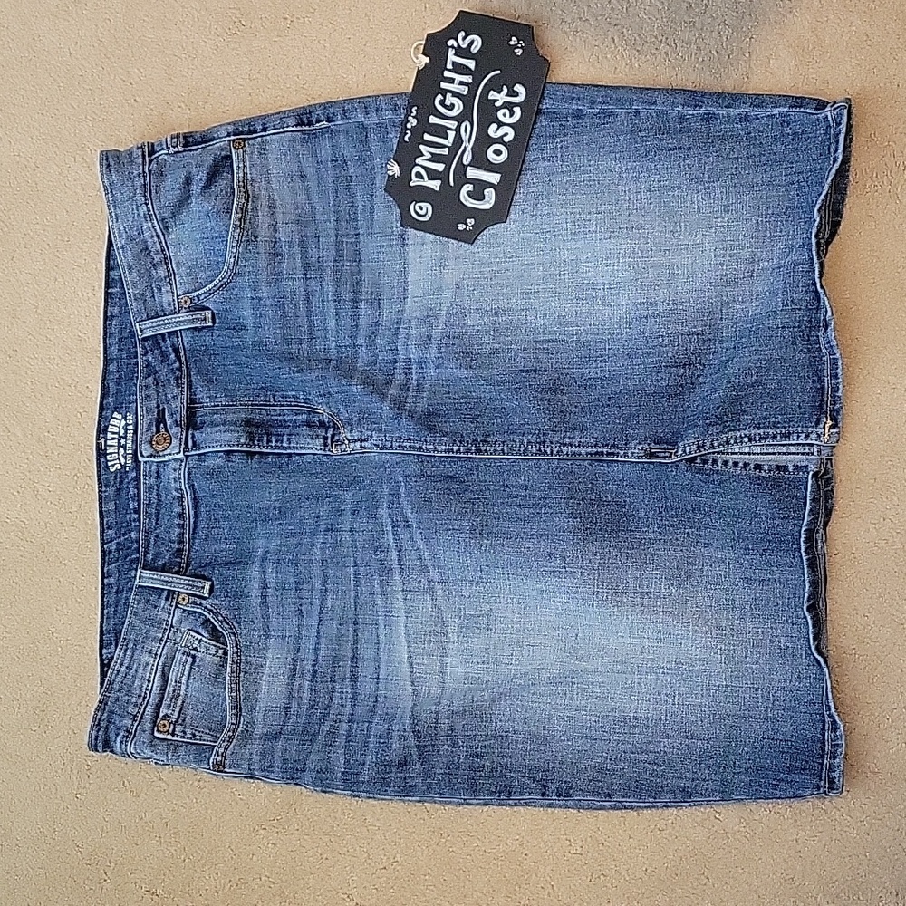 Signature by Levi Strauss Denim Skirt 16